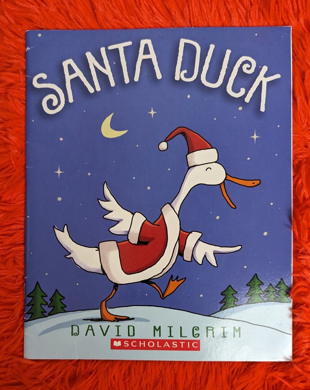 2008 Scholastic Santa Duck Milgrim Paperback Ages 2-6